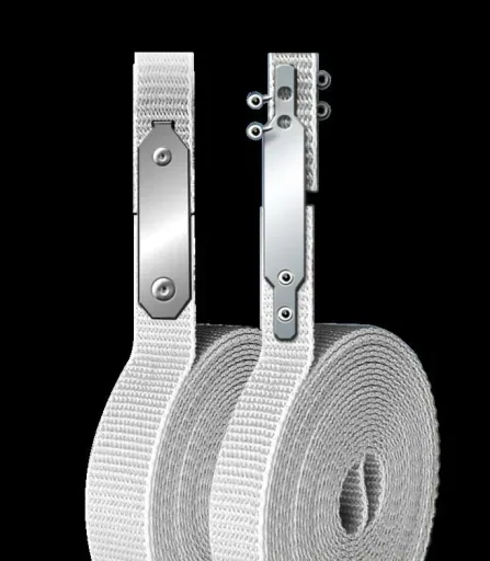 Gurt-Fix, grau, Gurtbreite 14 mm