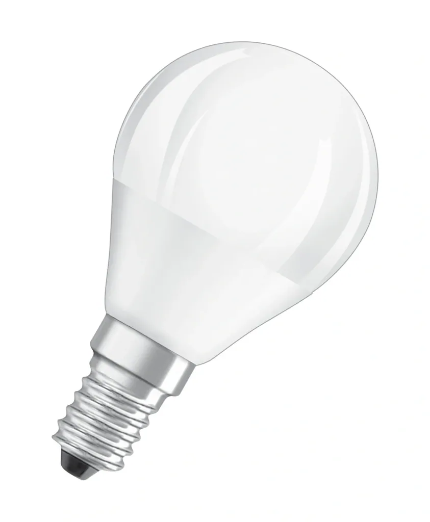 BASE RETRO SMD LED Tropfenlampe mit 5,5 Watt, E14, warmweiß, matt - 3 Stück