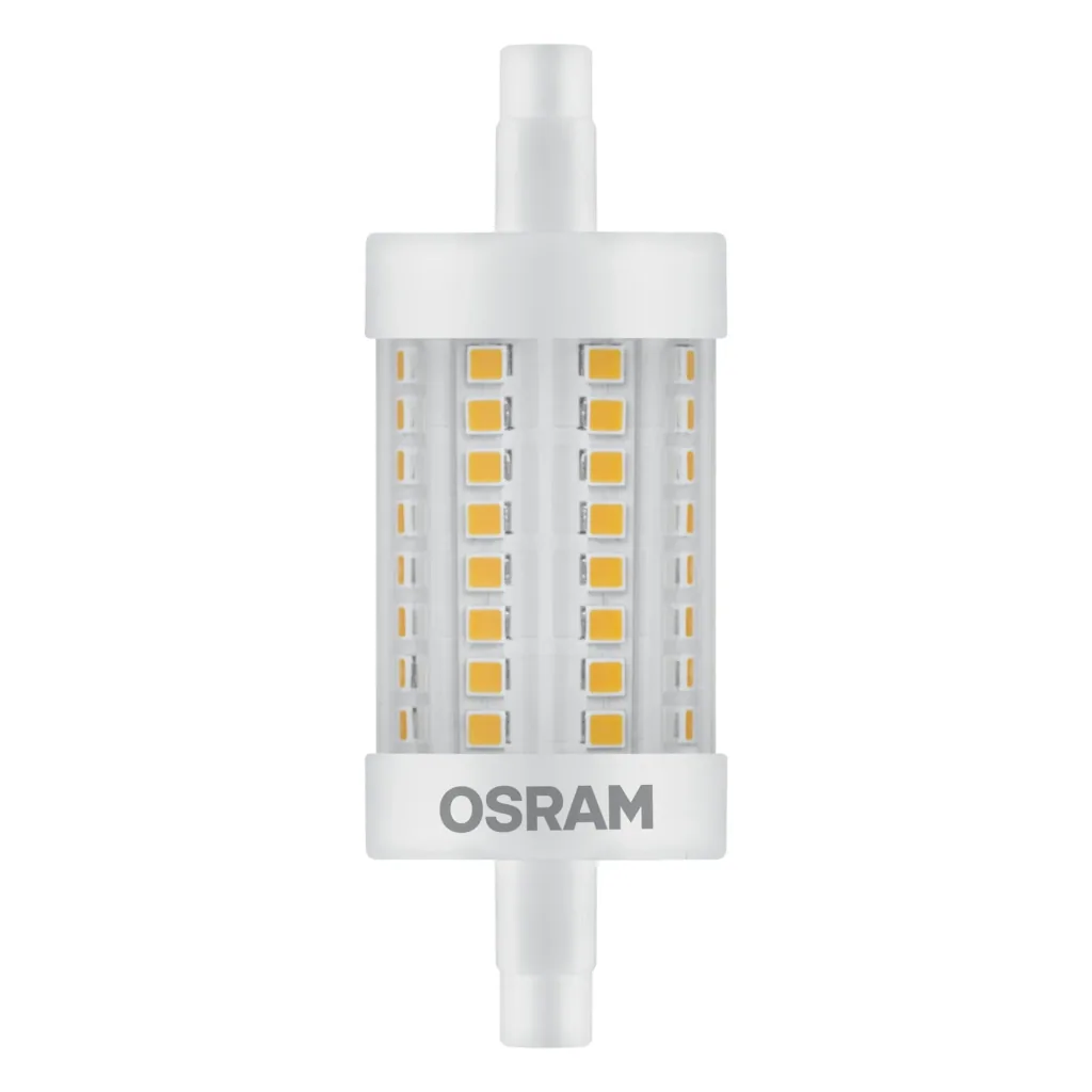 LED Star Line Reflektorlampe, 8 Watt, R7S, 78mm, warmweiß