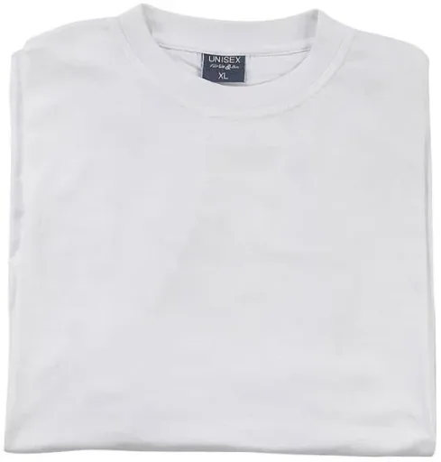 Big Size T - Shirt, weiß, Gr.L