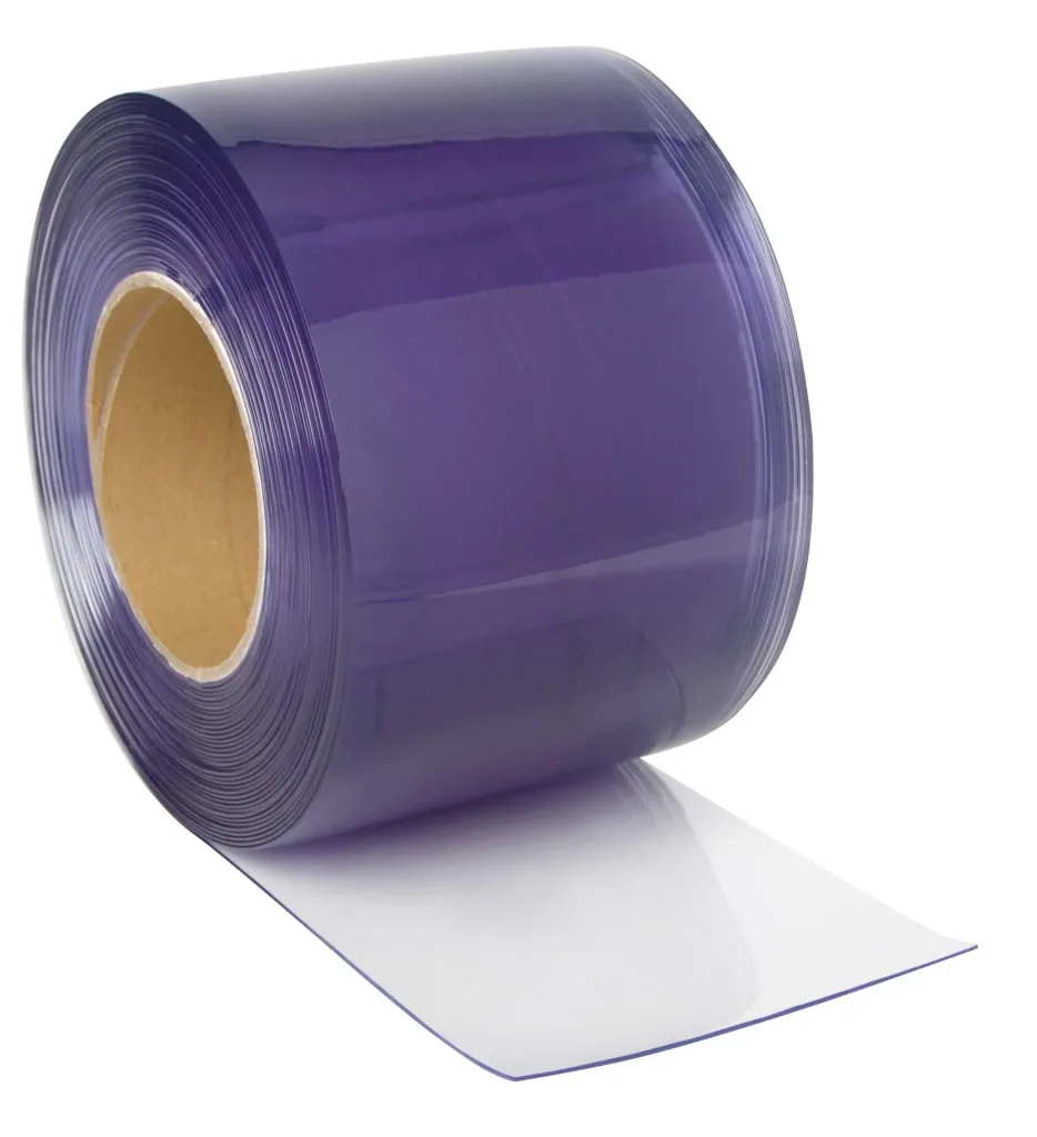 PVC-Vorhang 200x2mm, trasparent, 25m Rolle