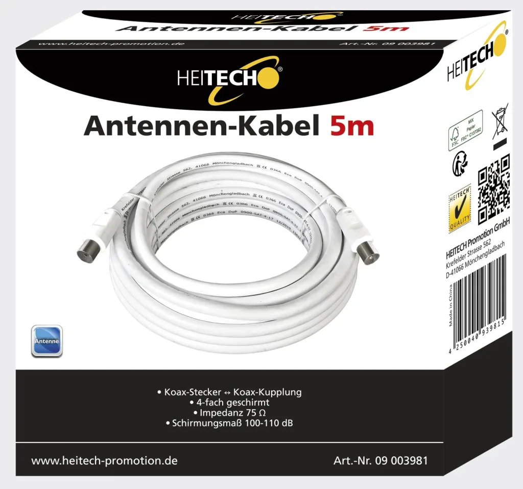 Antennen-Kabel, 5m