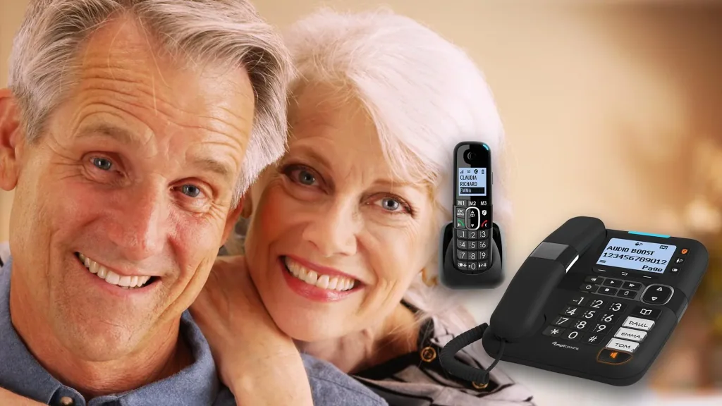 Schnurlos Großtastentelefon