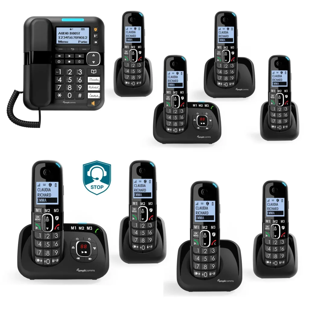Schnurlos Großtastentelefon
