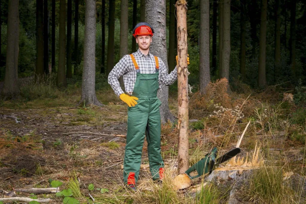 Schnittschutz Sicherheits Starter Set: Hose Gr.56, Helm, Handschuhe