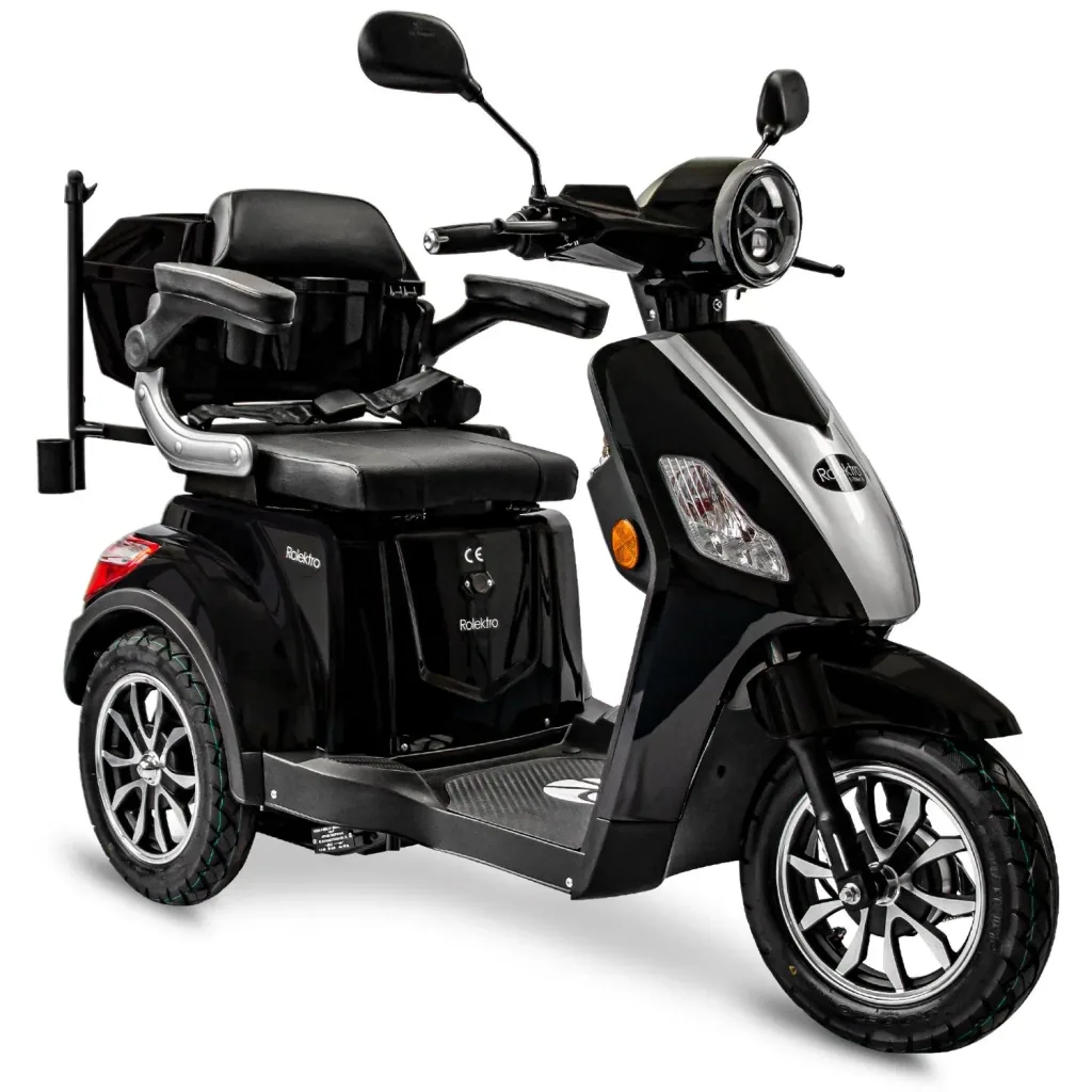 E-Trike 25 V.3, schwarz; 1.000 W + Straßenzulassung