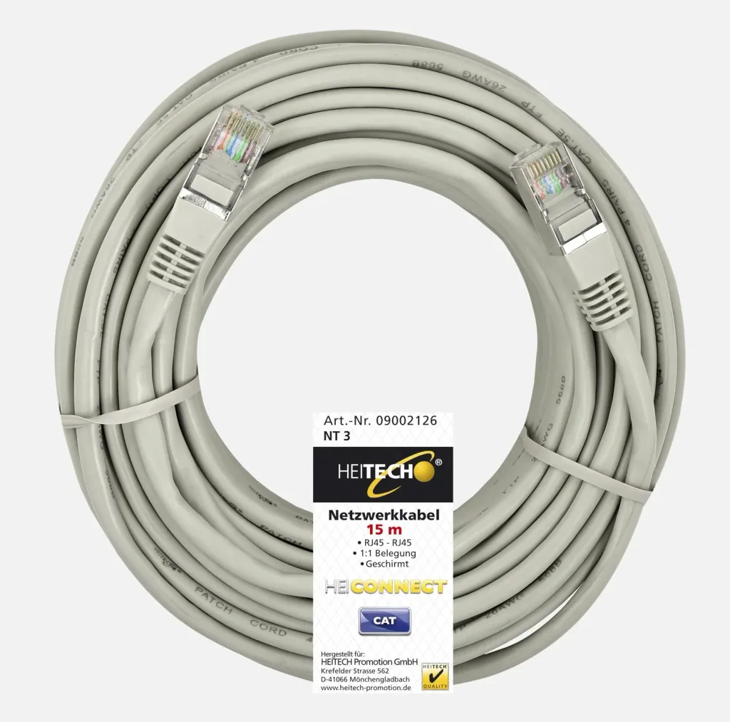 Netzwerkkabel 15m RJ45-RJ45