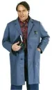 Berufsmantel, grau, Gr.46 / Arbeitskleidung