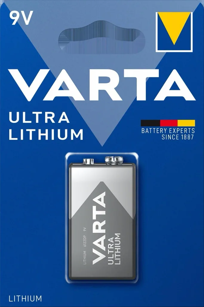 Ultra Lithium 9V Block Batterie - 1 Stück