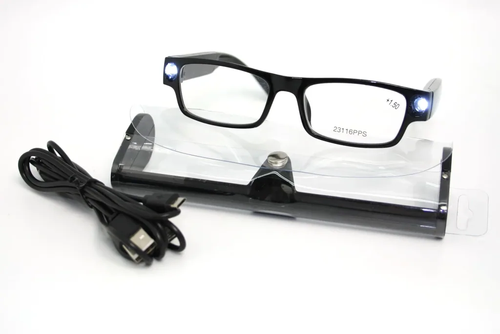 Lesebrille Workerstyle mit LED, +3,5 Dioptrien