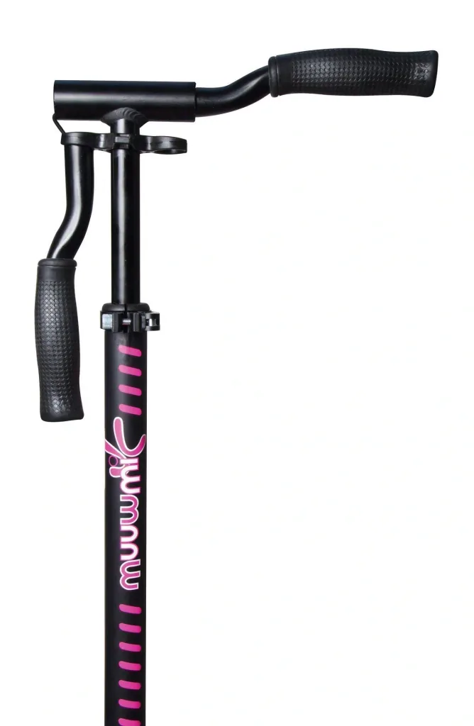 Aluminium Scooter Pro   Tretroller, 215 mm, ABEC 7, für Kinder und Erwachsene, GS-geprüft, höhenverstellbar, pink