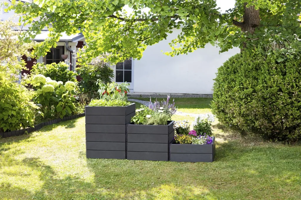 Hochbeet-System Stone "Ergo Quadro", Größe S