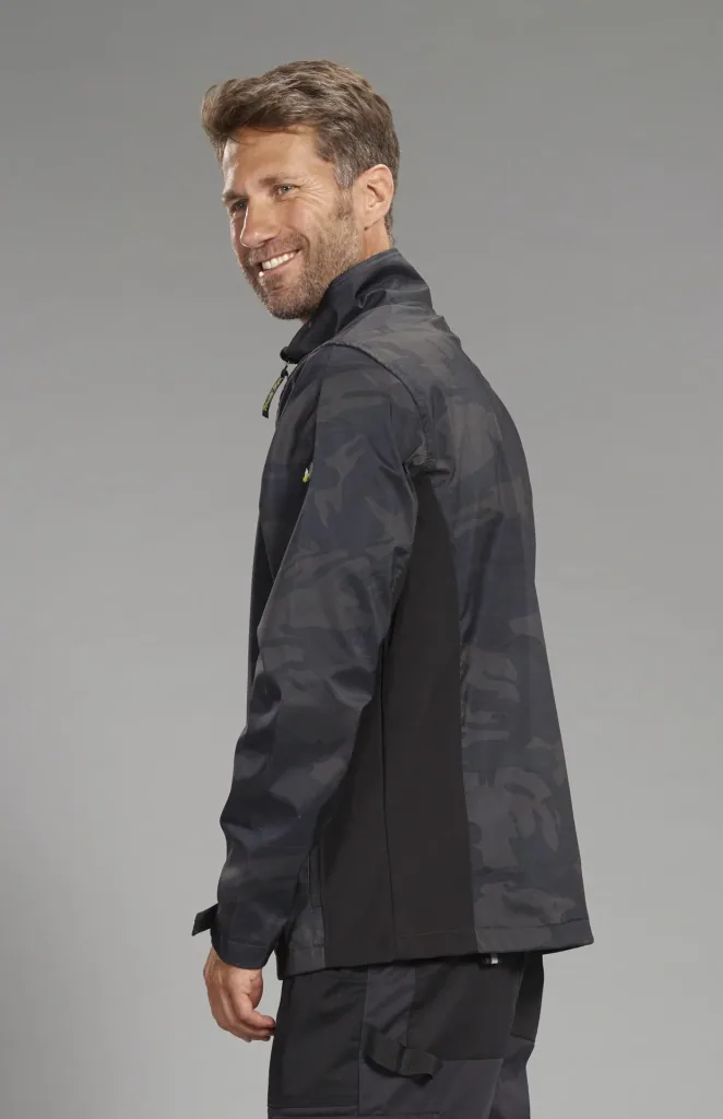Softshelljacke, camouflage, Gr.M