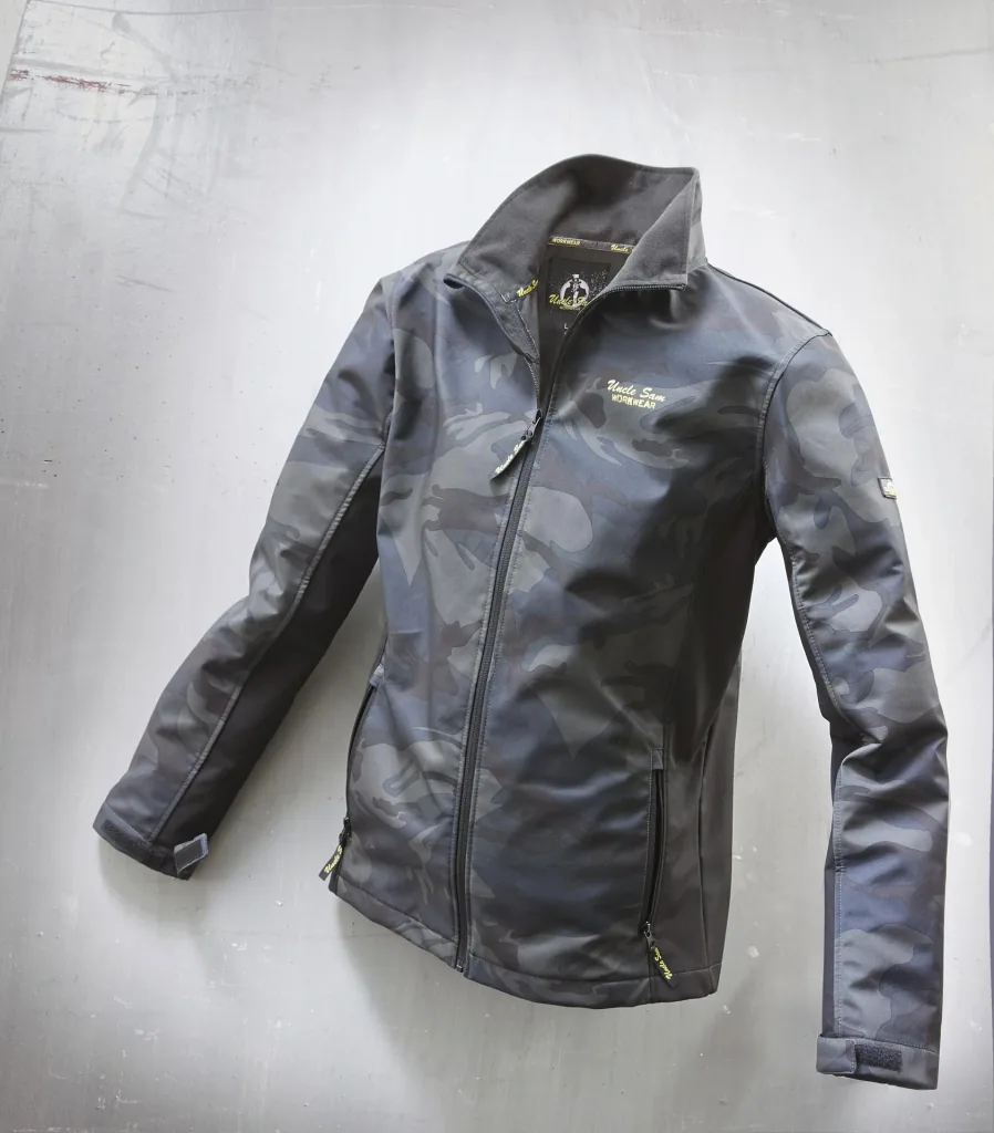 Softshelljacke, camouflage, Gr.M