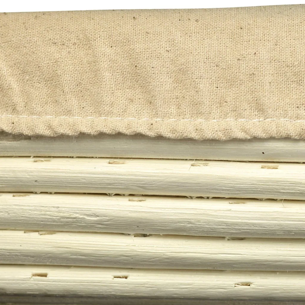 Gärkörbchen rund, mit Herz und Bezug, Ø 24,5 x 8,5 cm