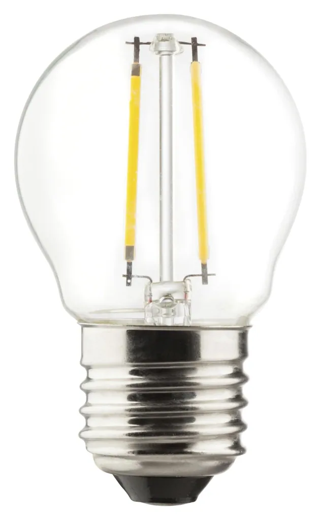 Retro LED Tropfenlampe mit 2,5 Watt, E27, warmweiß