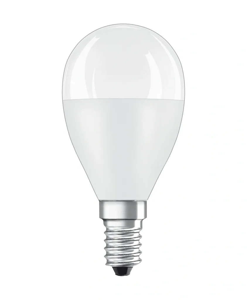 LED STAR Tropfenlampe mit 7,5 Watt, E14, warmweiß, matt