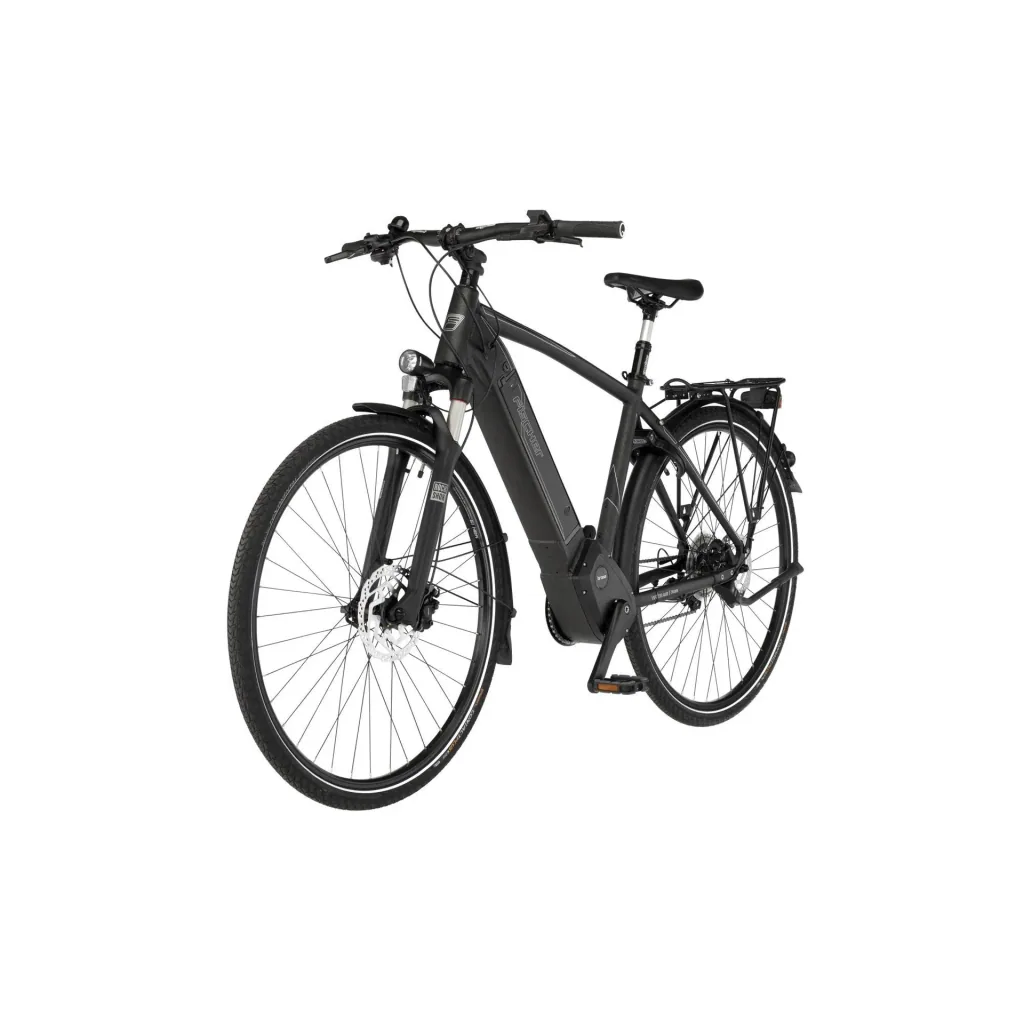 Herren E-Bike Trekking, 28 Zoll, Rahmengröße 50cm, 10-Gang Kettenschaltung, graphit metallic matt, VIATOR 6.0i