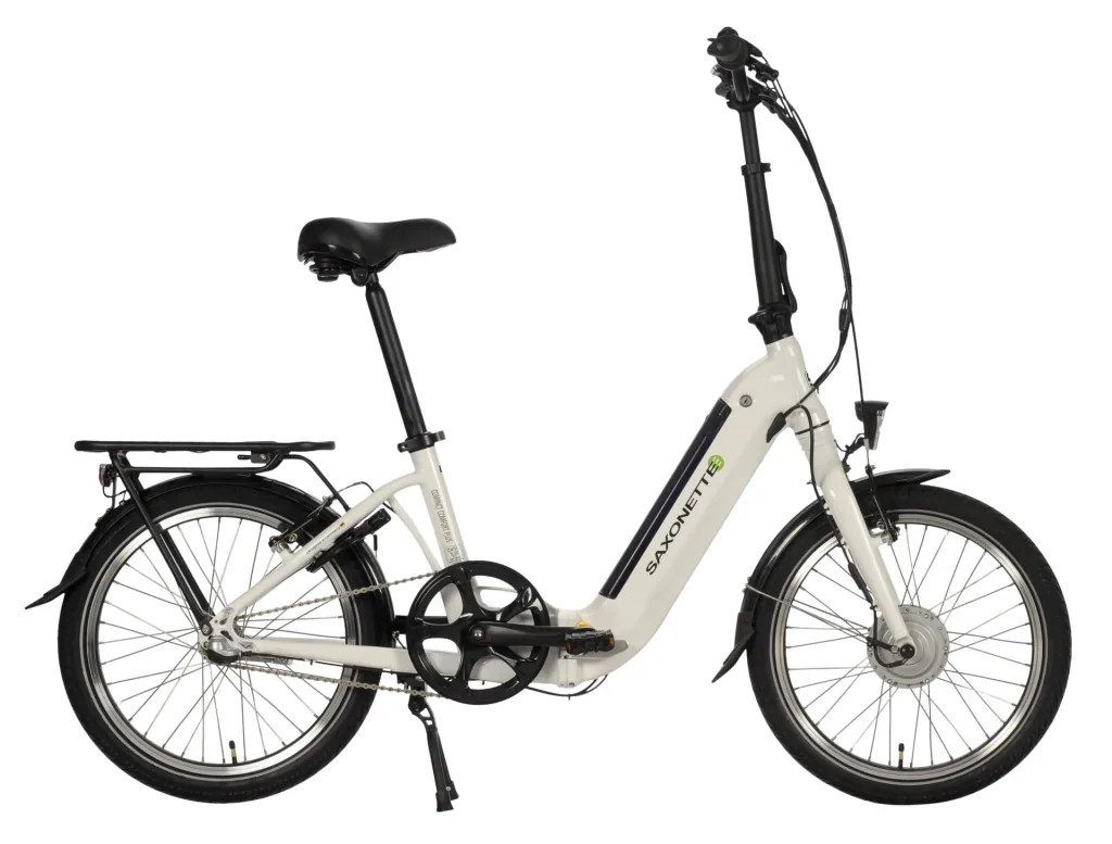Unisex E-Faltrad, 20 Zoll, Rahmenhöhe 33 cm,3 Gang Nabenschaltung, weiß, Sylt
