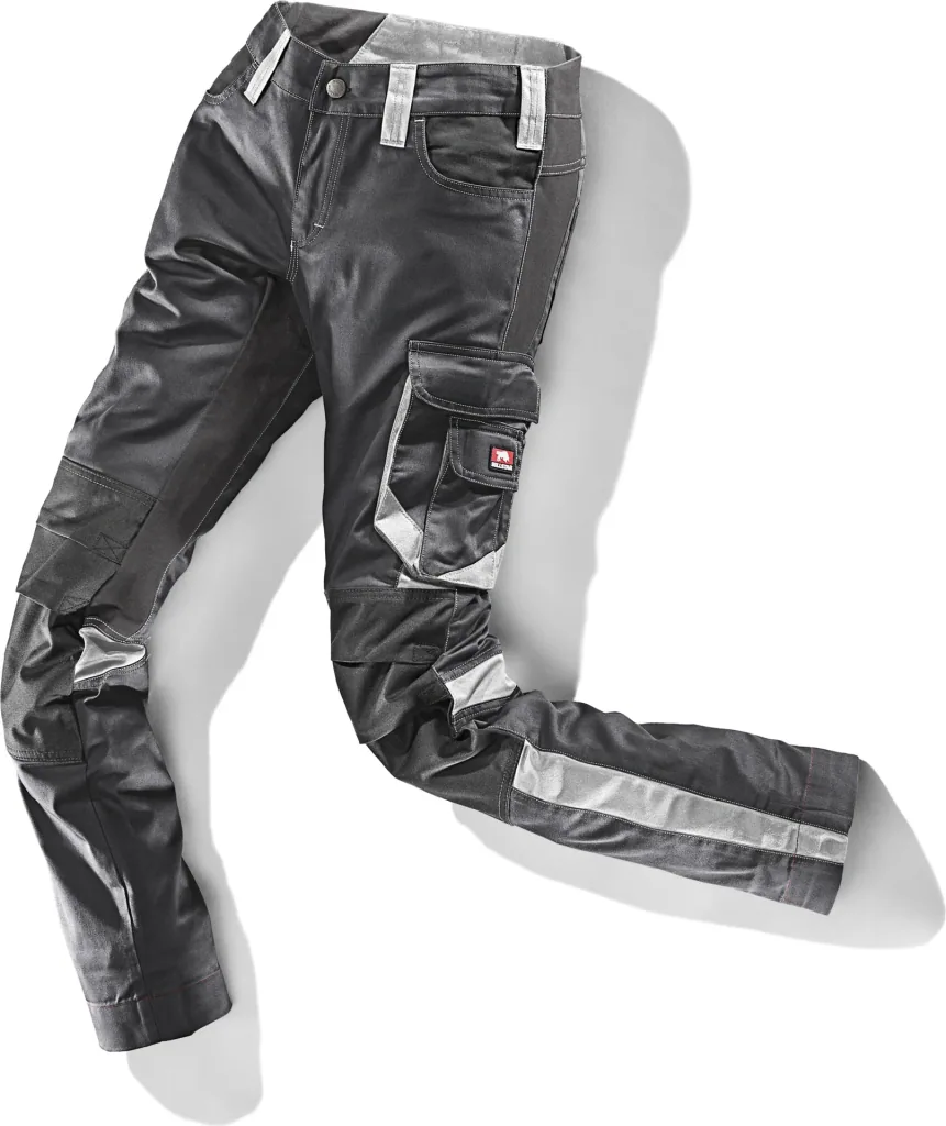 Damenhose WORXTAR, schwarz-grau, Gr. 42