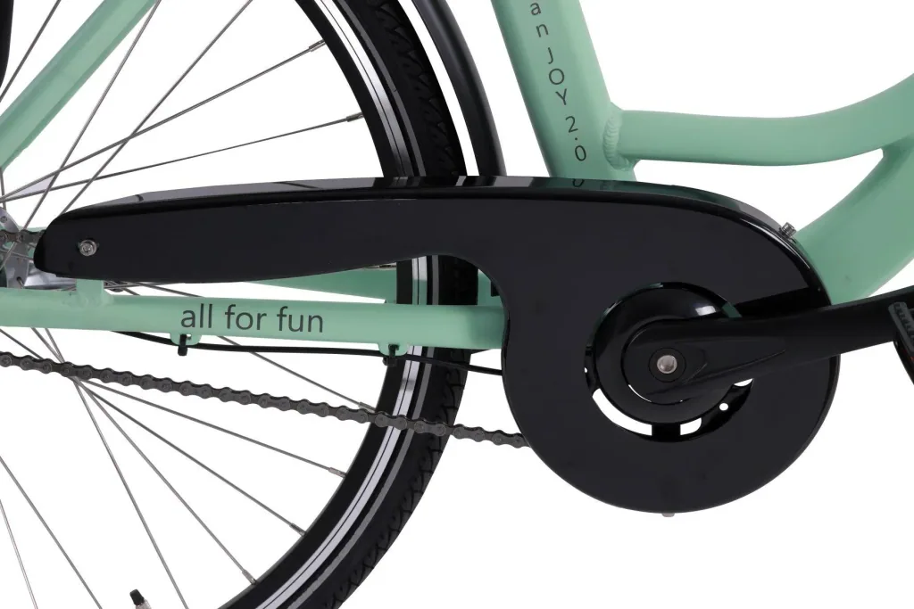 Unisex City E-Bike 28 Zoll, Rahmengröße 50 cm, 7-Gang Nabenschaltung, Metropolitan Joy 2.0 Pastellgrün, 8 Ah