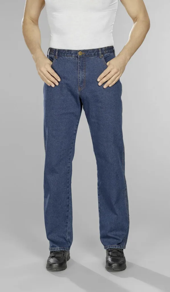 Extraleichte Reisejeans, Farbe blue stone, Gr.30