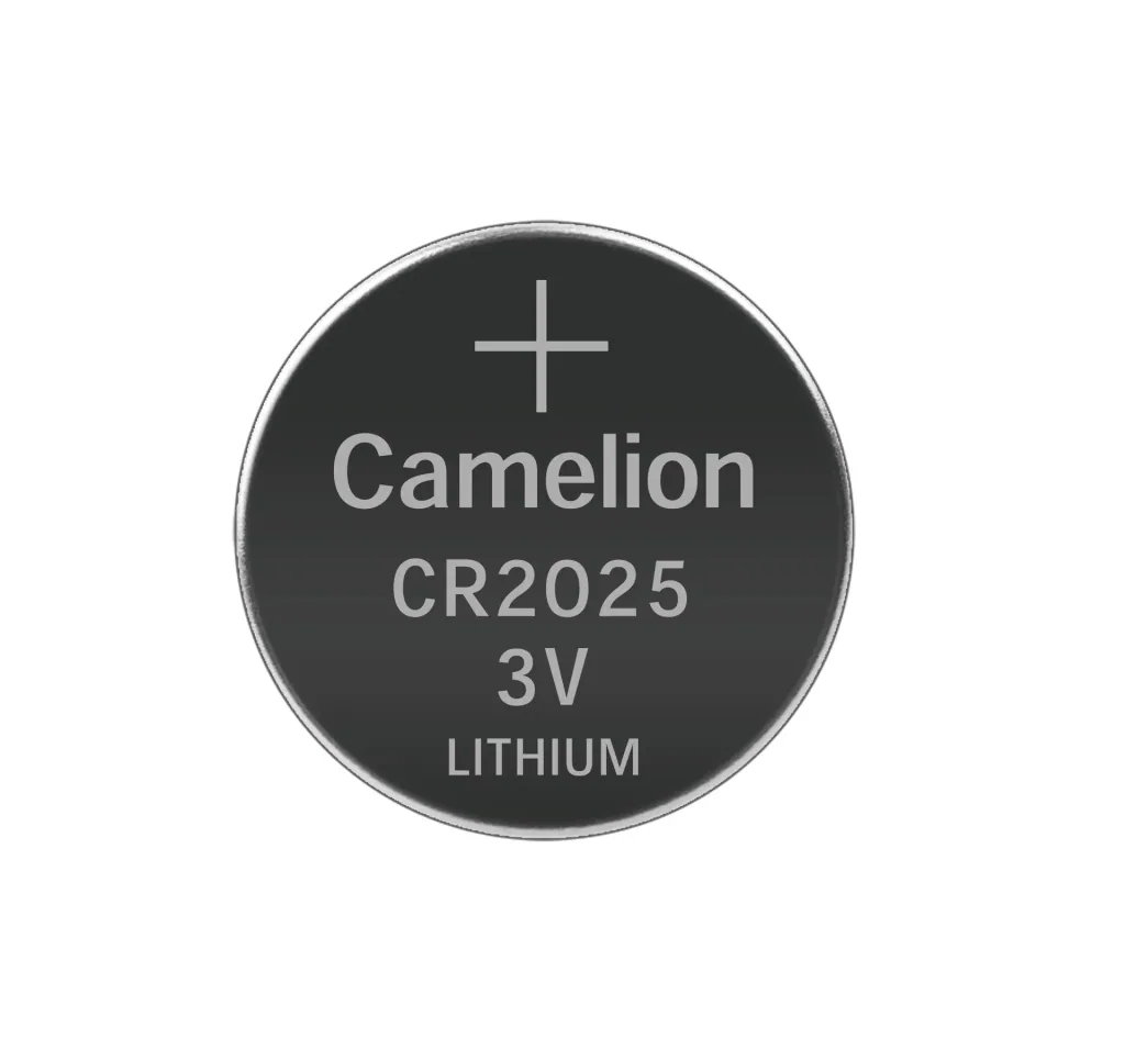Lithium Knopfzelle CR2025, 3 Volt - 5 Stück