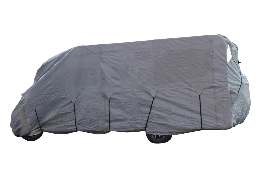 Wohnmobilschutzhülle mit Reflektoren L, 730 x 235 x 275 cm