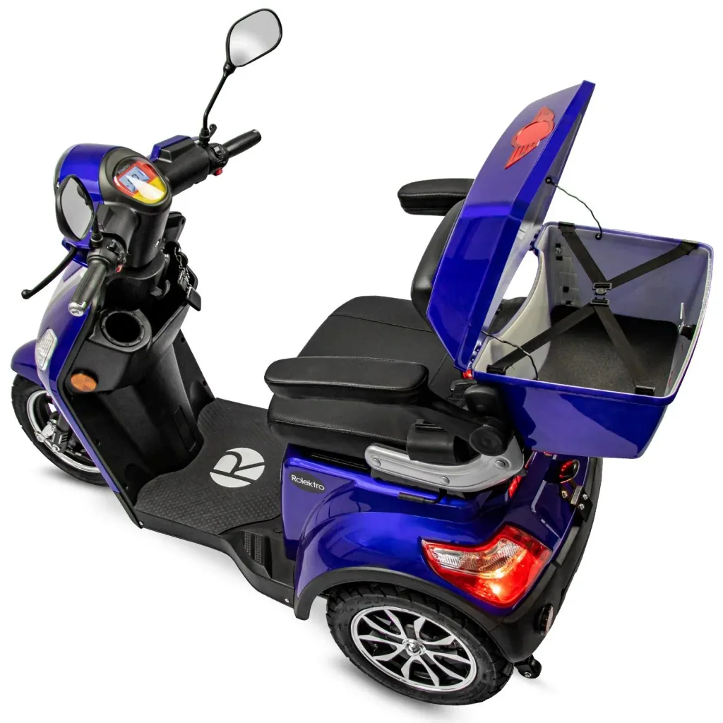 E-Trike 25 V.3, blau; 1.000 W + Straßenzulassung