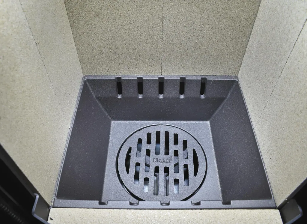 Kaminofen Opera-B (7 kW) creme-weiss, Dauerbrand, Automatik