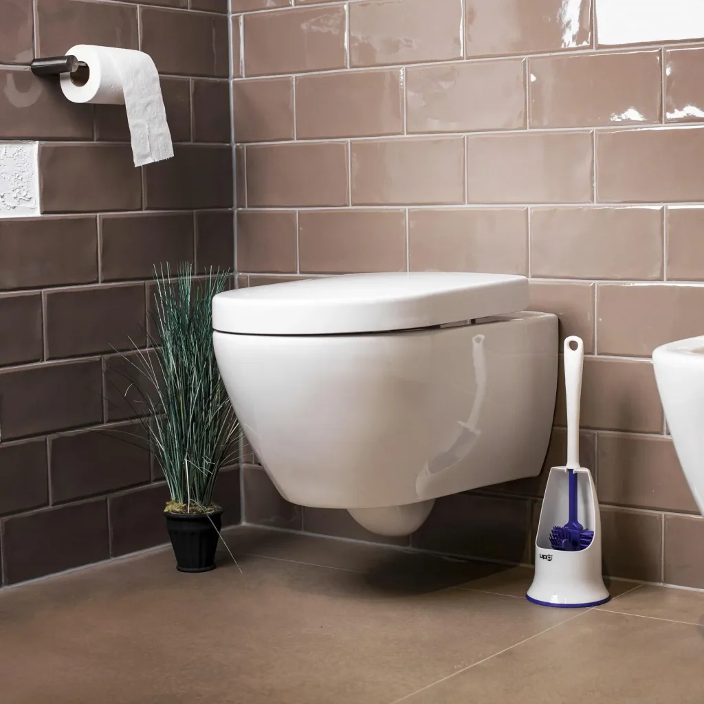 Silikon WC-Bürste, Lila