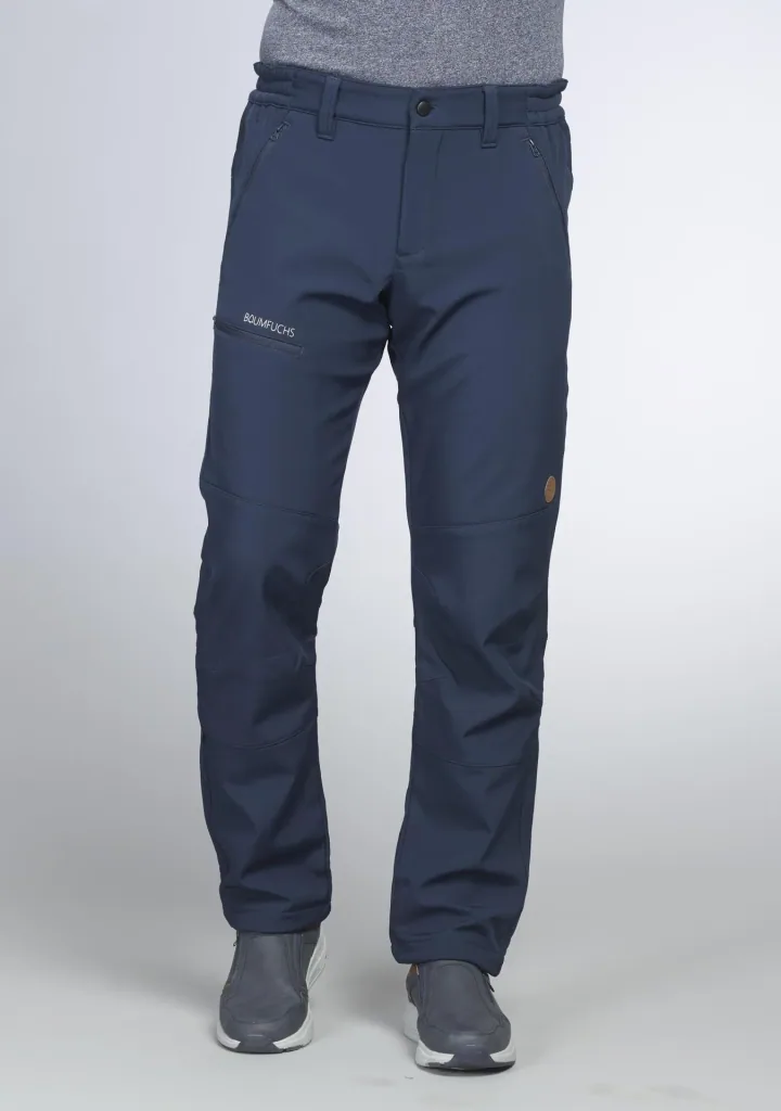 Outdoorhose mit Futter, Farbe marine, Gr.48