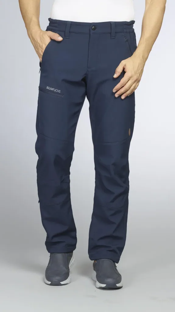 Outdoorhose mit Futter, Farbe marine, Gr.48