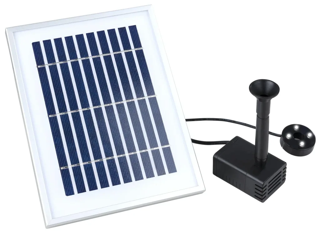 200 l/h Solarpumpe mit Akku ohne Licht