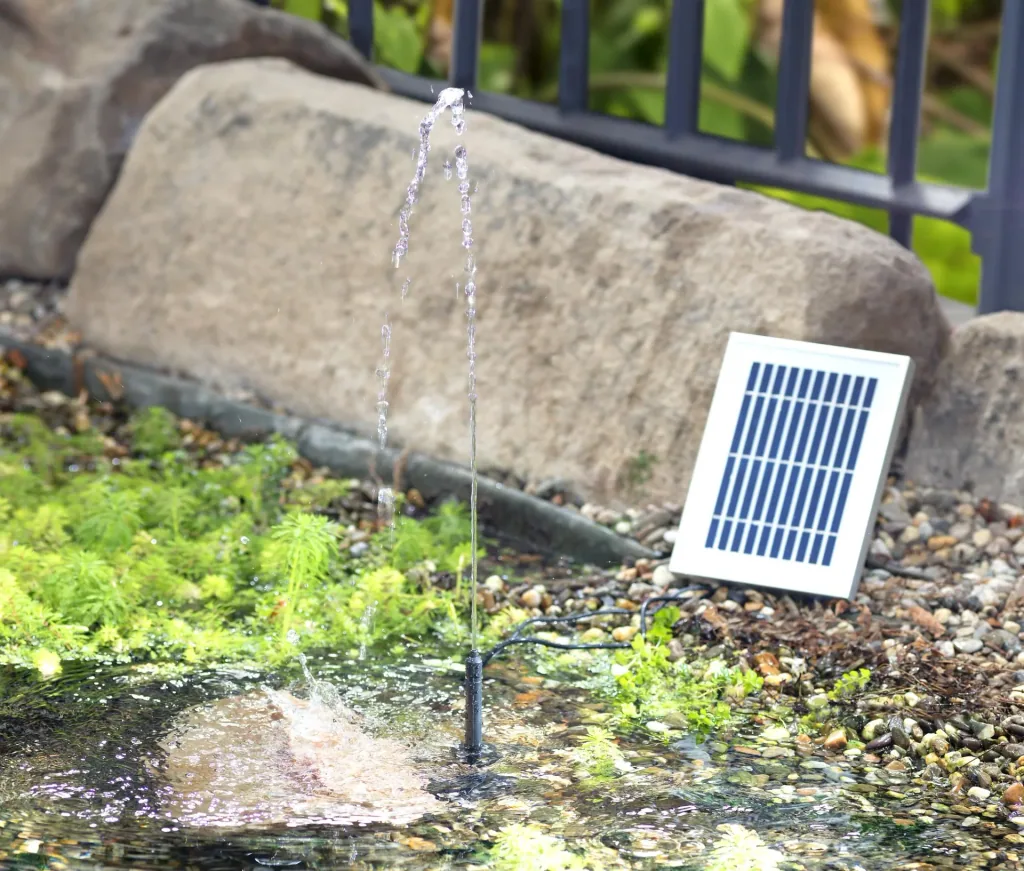 200 l/h Solarpumpe mit Akku ohne Licht