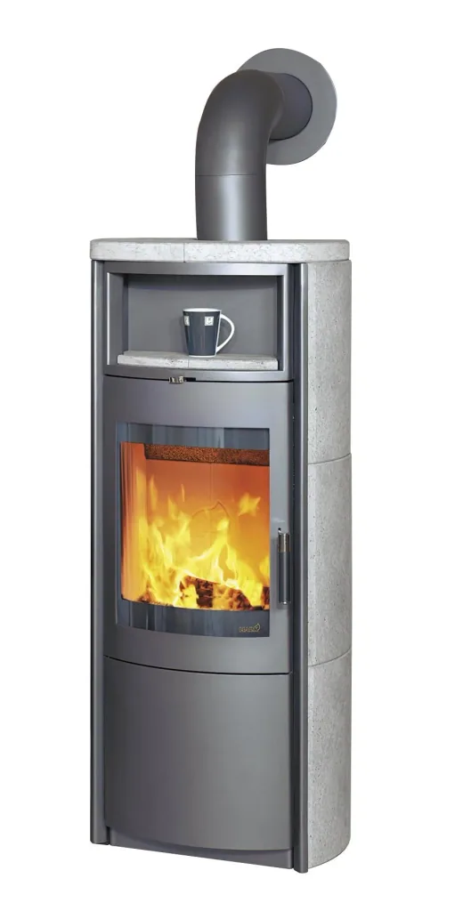 Kaminofen Nika ECOplus (5 kW) Naturstein, Dauerbrand, 3in1-Komfortregelung, Externe Zuluft