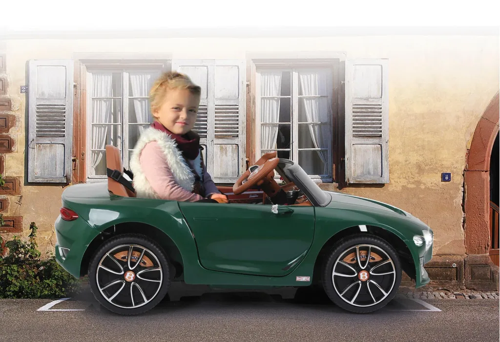 Ride-on Bentley EXP12 für Kinder, 12 Volt, Grün