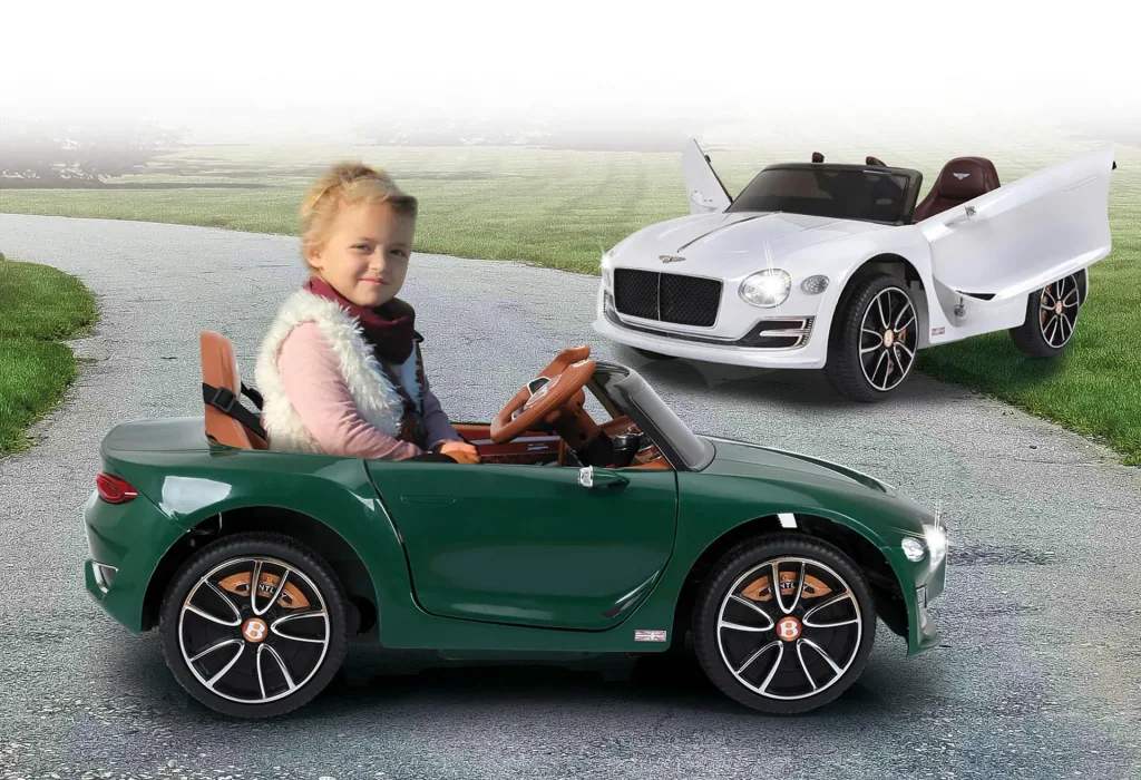 Ride-on Bentley EXP12 für Kinder, 12 Volt, Grün