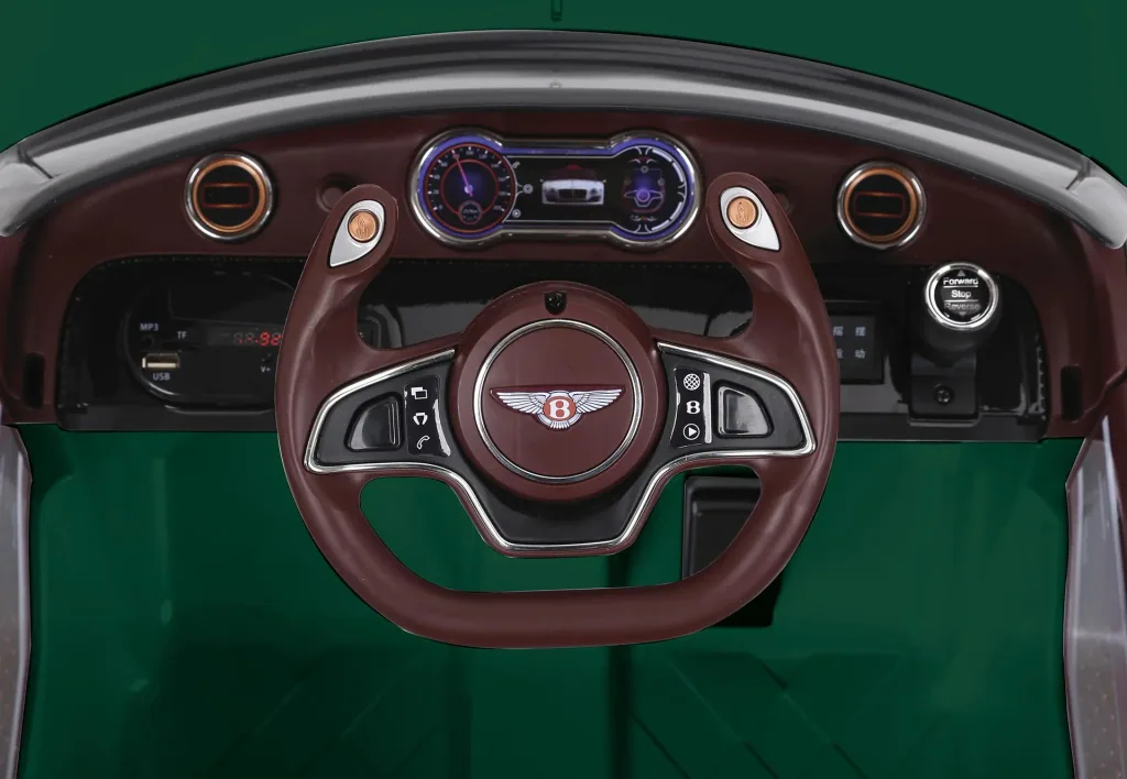 Ride-on Bentley EXP12 für Kinder, 12 Volt, Grün