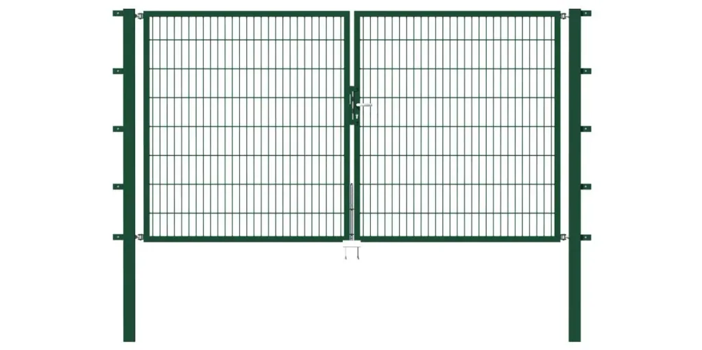 Doppeltor Flexo mit Zubehör, grün, Breite 200 cm, Höhe 100 cm, PF: 60x60 cm