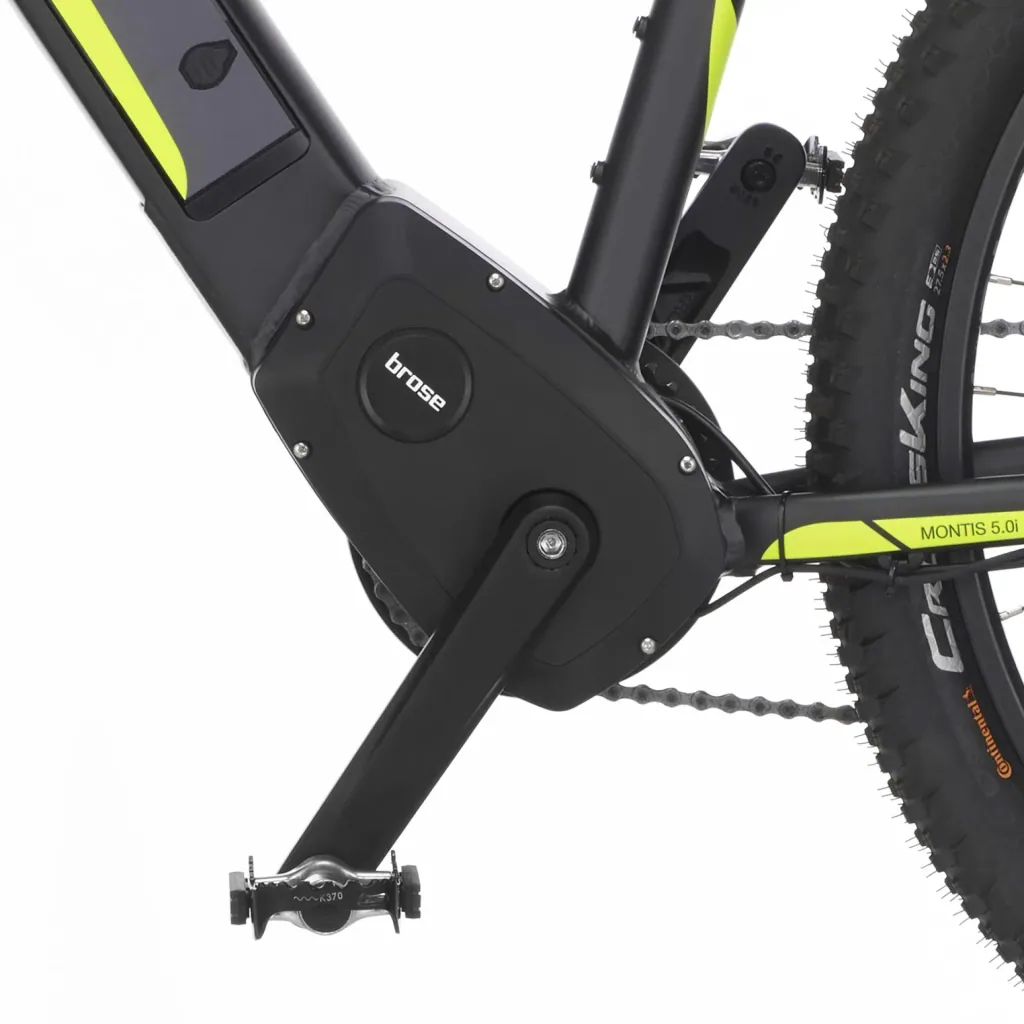 Unisex E-Bike MTB, 29 Zoll, Rahmengröße 46cm, 10-Gang Kettenschaltung, schiefergrau matt, MONTIS 5.0i