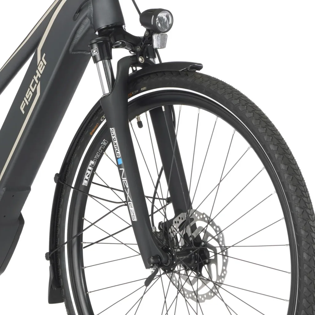 Damen E-Bike Trekking, 28 Zoll, Rahmengröße 49 cm,10-Gang Kettenschaltung, schiefergrau matt, VIATOR 5.0i