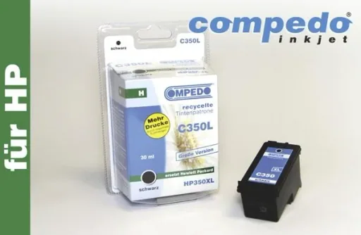 Druckerpatrone für HP 350XL/CB336EE schwarz