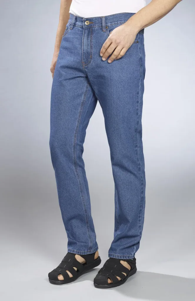 Jeanshose, Farbe bluestone, Gr.48