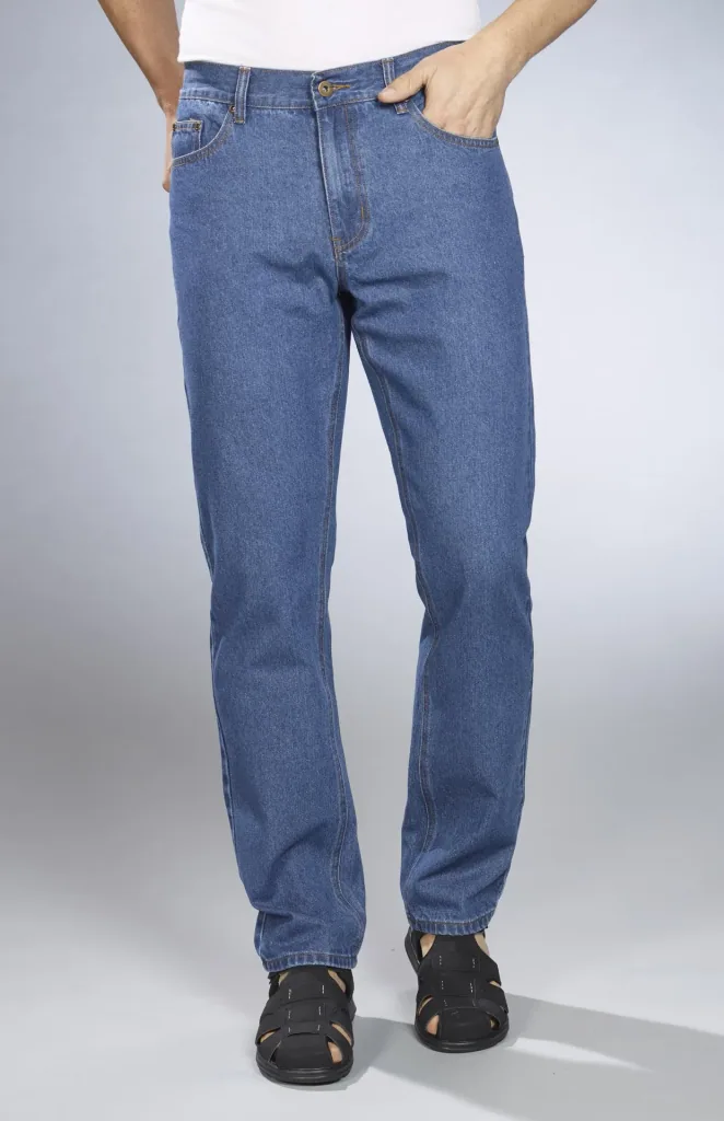 Jeanshose, Farbe bluestone, Gr.48