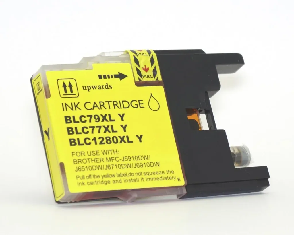 Druckerpatrone für Brother LC1240Y01 gelb