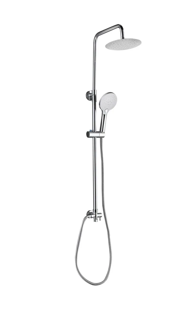 Duschsystem Bayala Round Duschsäule mit Regendusche Ø 20 cm Duschgarnitur Dusch-Set
