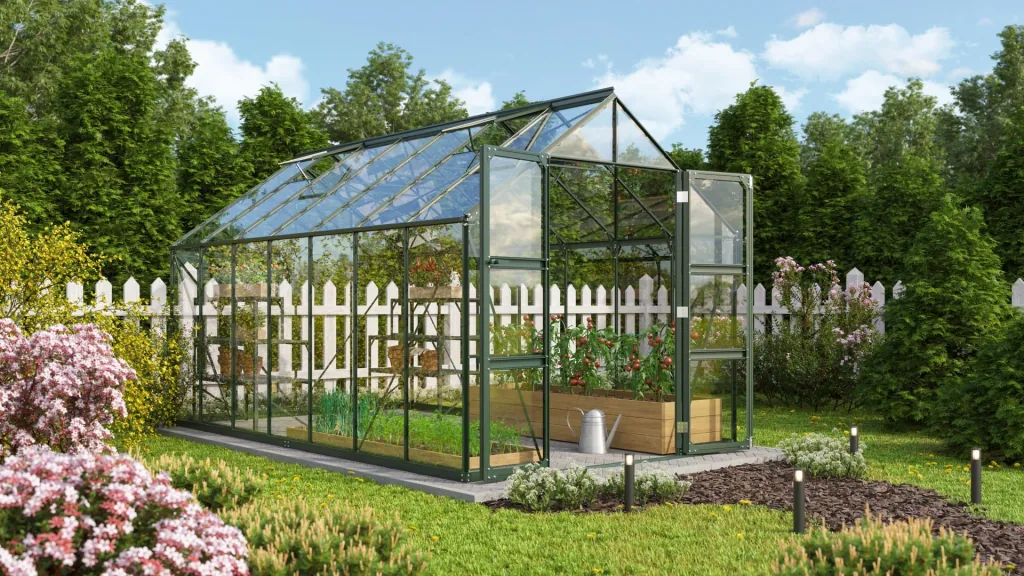 Gewächshaus Domus 11500 ESG smaragd