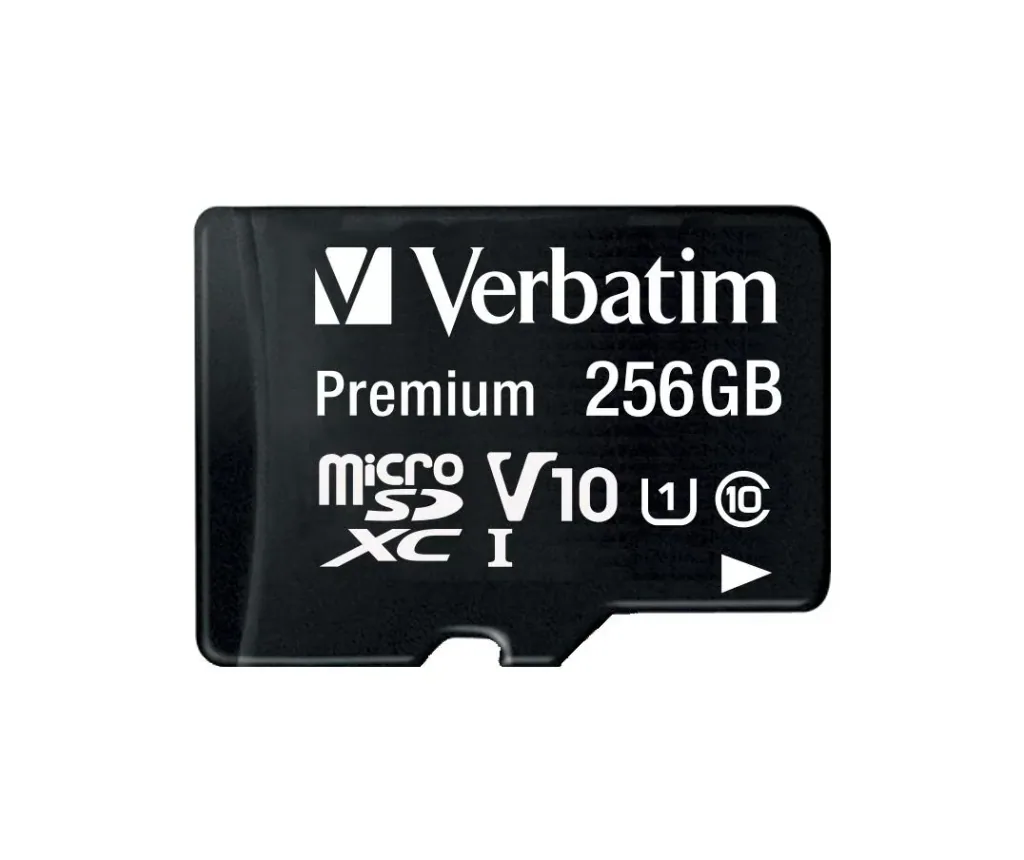 256 GB microSDXC Speicherkarte mit SD Karten-Adapter, Class10