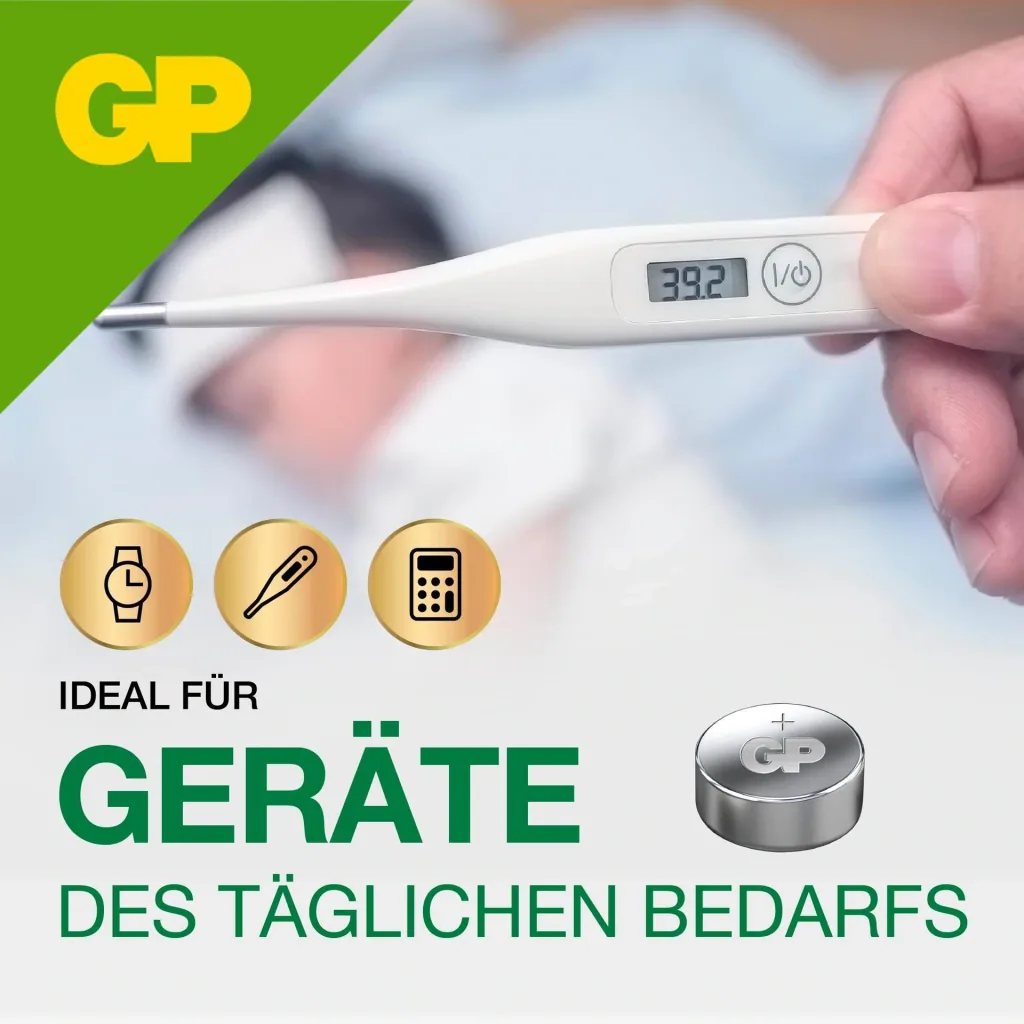 Alkaline Knopfzelle LR41 / V3GA - 10 Stückk